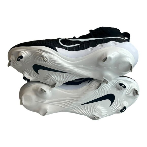 Nike Alpha Huarache NXT ‘Black White’ Metal Baseball Cleat Size 13 DJ6517-001 main image 4